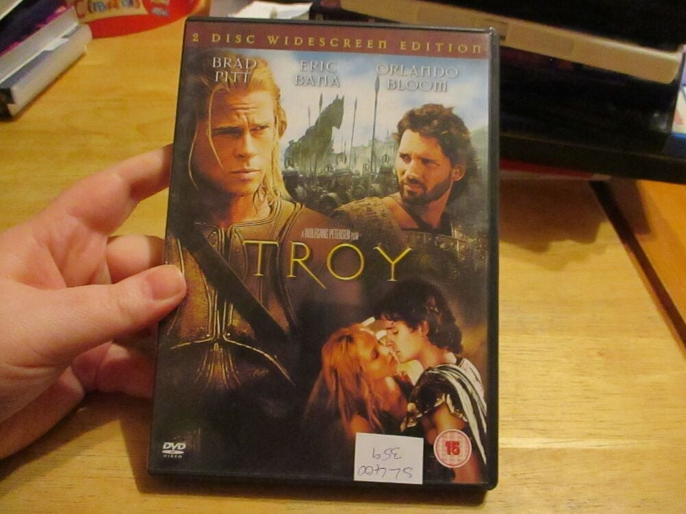 Troy - 2 Disc Widescreen Edition -  DVD - FP/LN Disc - VGC Case - Pal (S2400359)