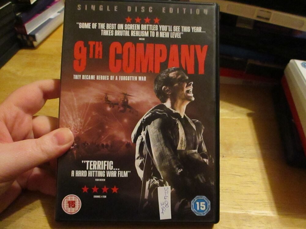 9th Company - Single Disc Edition -  DVD - FS Disc - VGC Case - Pal (S2400354)