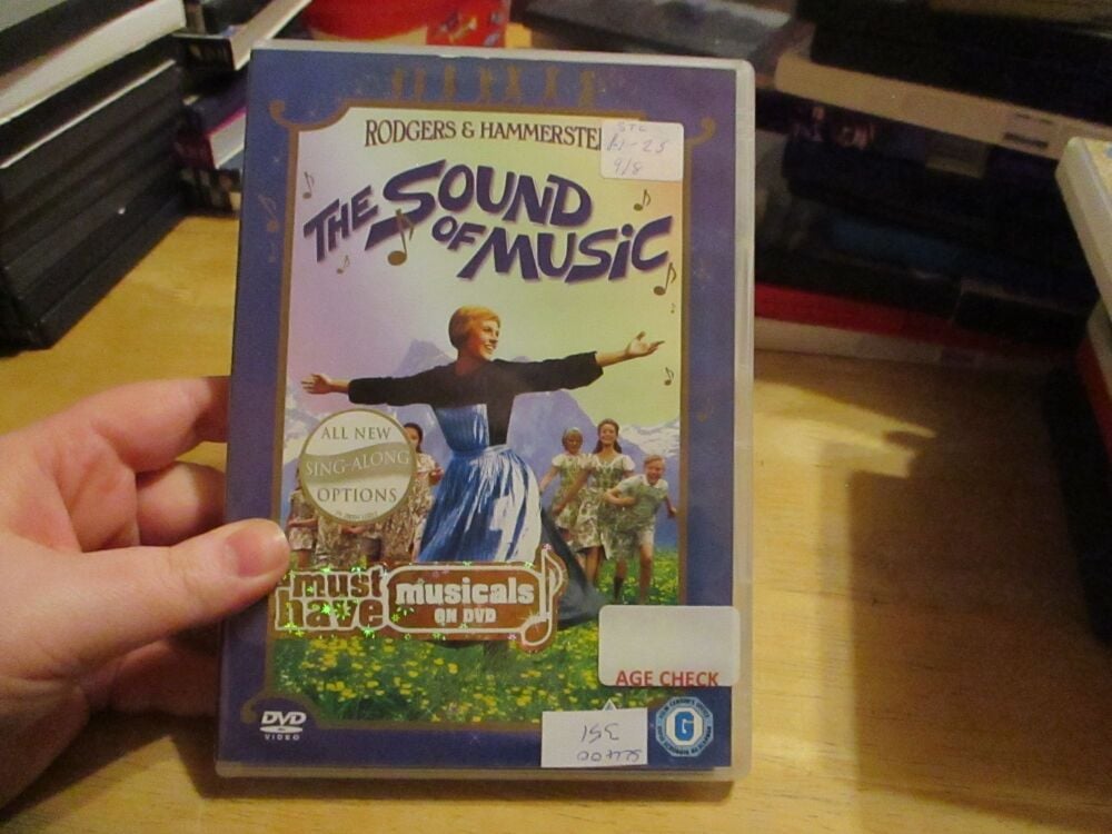 The Sound Of Music -  DVD - Dusty Disc - VGC Case - Pal (S2400351)