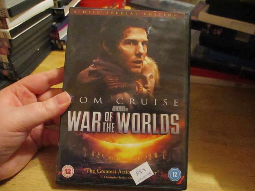 War Of The Worlds - 2 Disc Special Edition - DVD- FS/LM/FP Disc - VGC Case - Pal (S2400338)