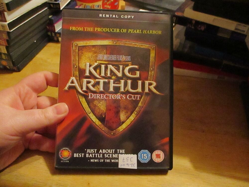 King Arthur - Director's Cut - Rental Copy - DVD- VLSS Disc - VGC Case - Pal (S2400337)