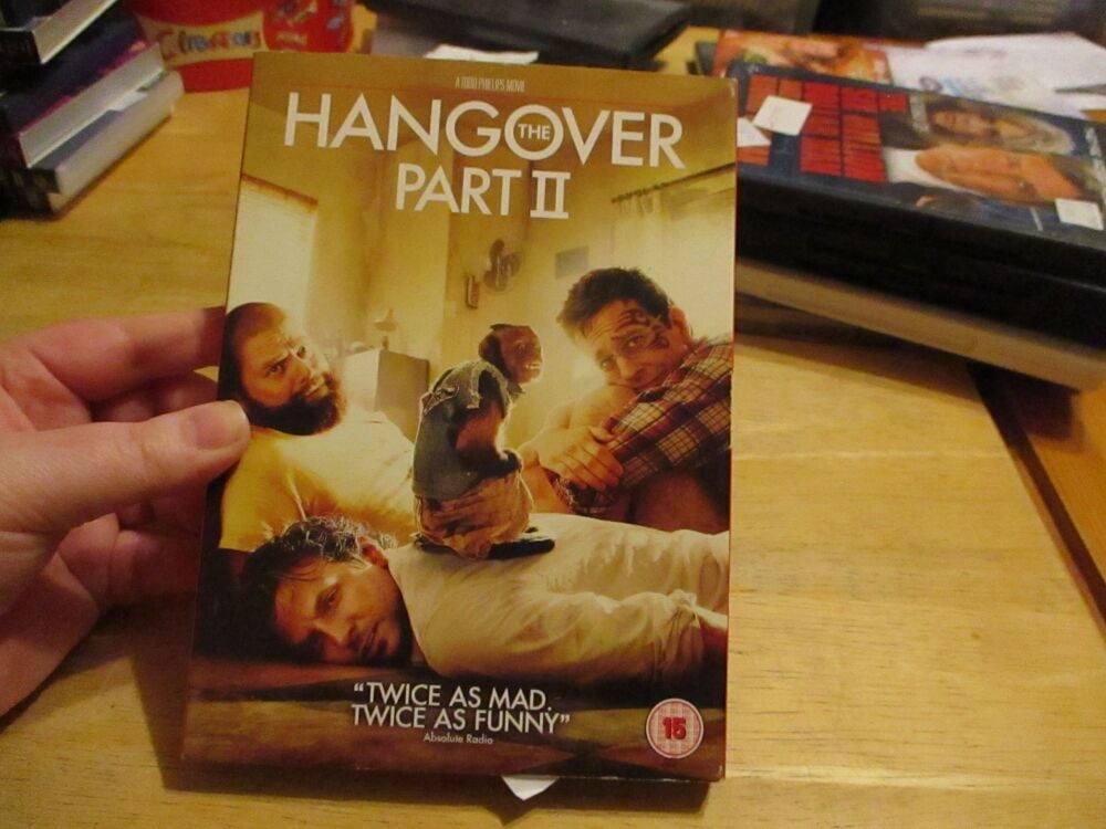 The Hangover - Part 2  - DVD- HSM Disc - VGC Case - Pal (S2400279)