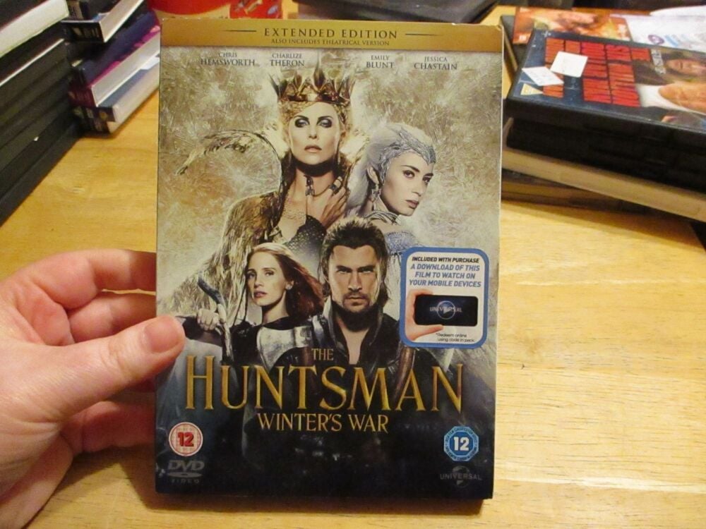 The Hunstman - Winter's War - Extended Edition  - DVD- LN Disc - VGC Case - Pal (S2400277)