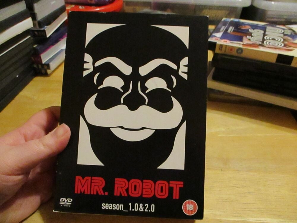 Mr Robot - Season 1.0 & 2.0  - DVD- LN Disc - VGC Case - Pal (S2400227)