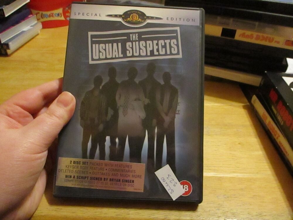 The Usual Suspects - Special Edition - DVD- LN Disc - VGC Case - Pal (S2400223)