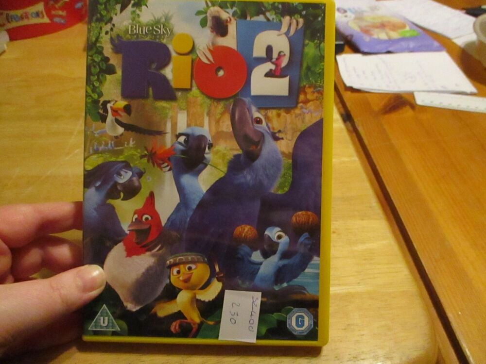 Rio 2 - DVD- LN Disc - VGC Case - Pal (S2400230)