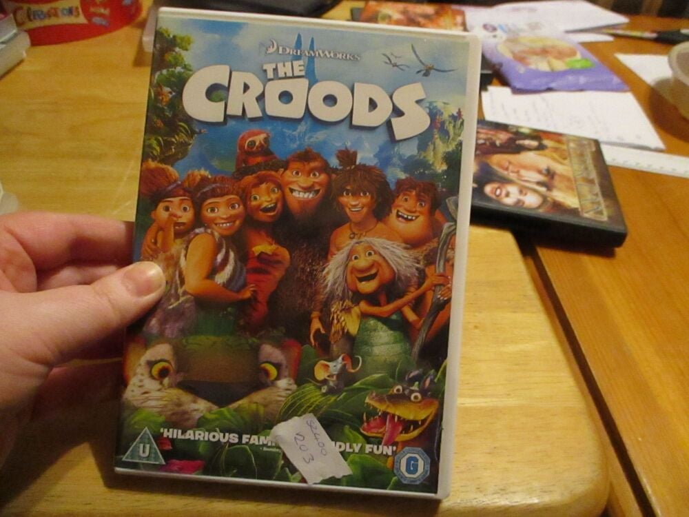 The Croods - DVD- LN Disc - VGC Case - Pal (S2400203)