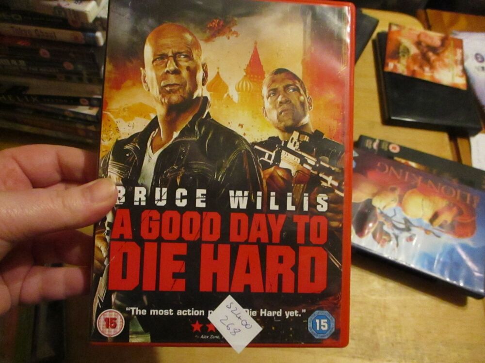 A Good Day To Die Hard - DVD - VLSS/FP Disc - VGC Case - Pal (S2400268)