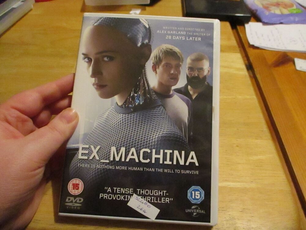 Ex_Machina - DVD - LN Disc - VGC Case - Pal (S2400264)