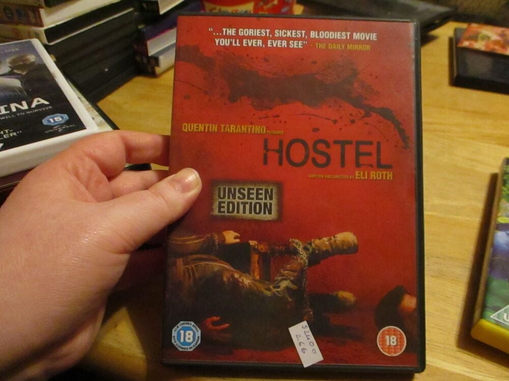 Hostel Unseen Edition - DVD - FP/FS Disc - VGC Case - Pal (S2400266)