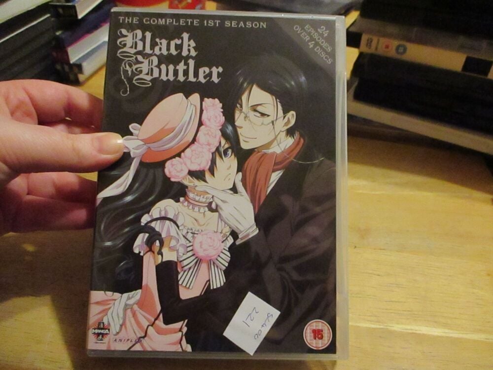 Black Butler - The Complete First Season - DVD - LN Disc - VGC Case - Pal (S2400221)