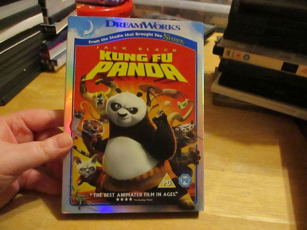 Kung Fu Panda - DVD - FP/LN Disc - VGC Case - Pal (S2400211)