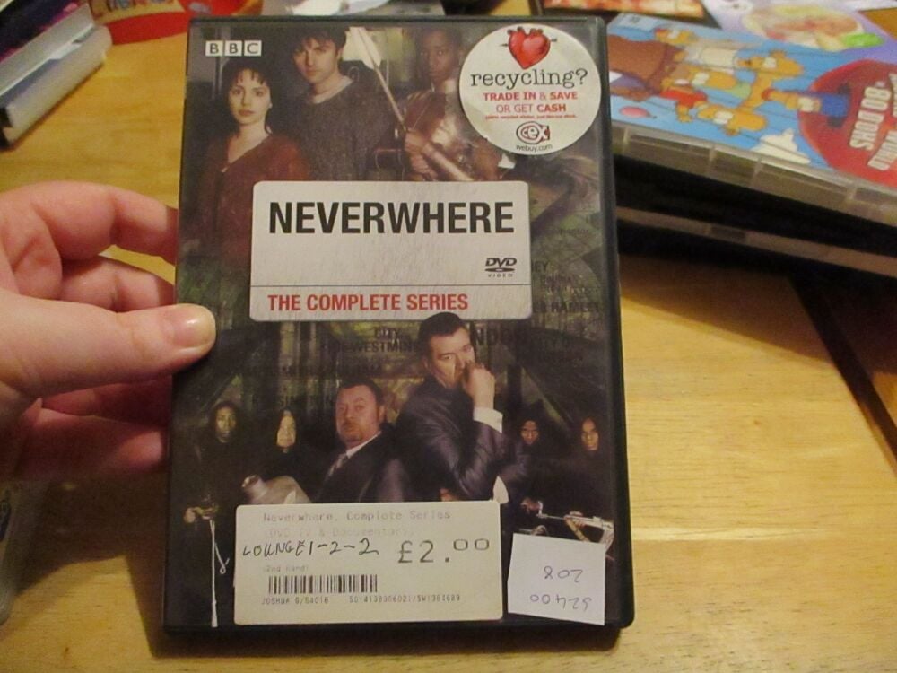 Neverwhere - The Complete Series - DVD - FP/FS Disc - VGC Case - Pal (S2400208)