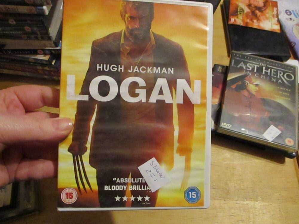 Logan - Hugh Jackman - DVD - Dusty Disc - VGC Case - Pal (S2400271)