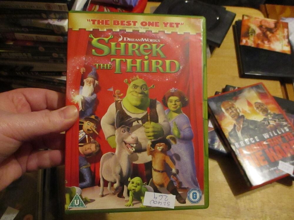 Shrek The Third - DVD - FP Disc - VGC Case - Pal (S2400269)