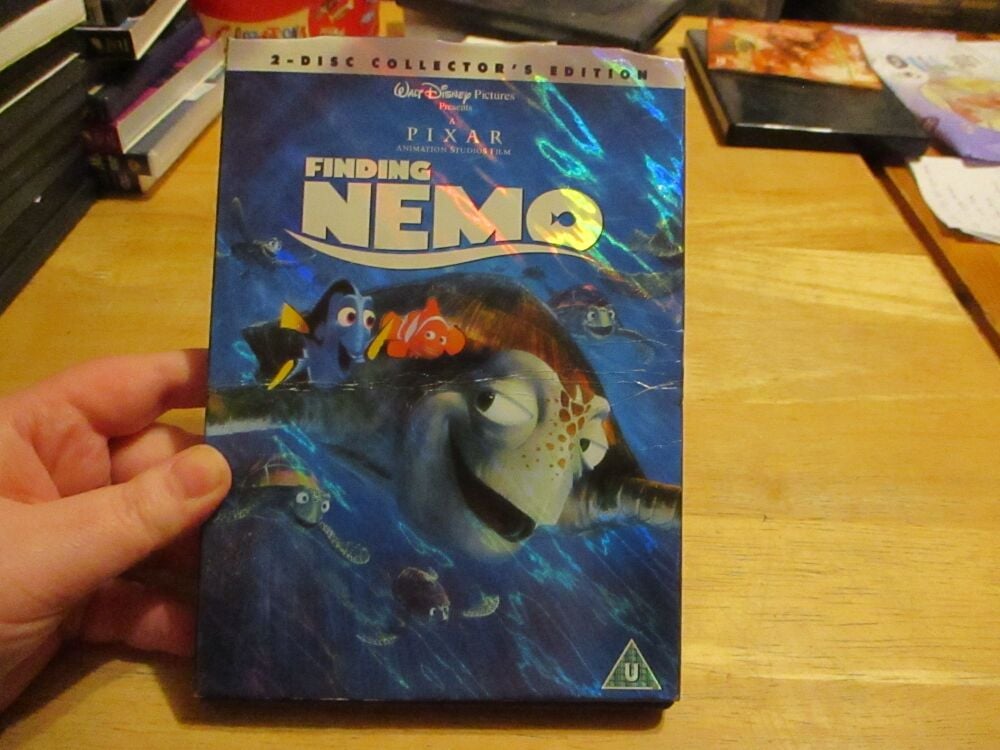 Disney's Finding Nemo - 2 Disc Collector's Edition - DVD - FP/FS/LN Disc - VGC Case - Pal (S2400318)