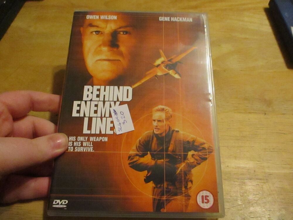 Behind Enemy Lines - DVD - LN Disc - VGC Case - Pal (S2400320)