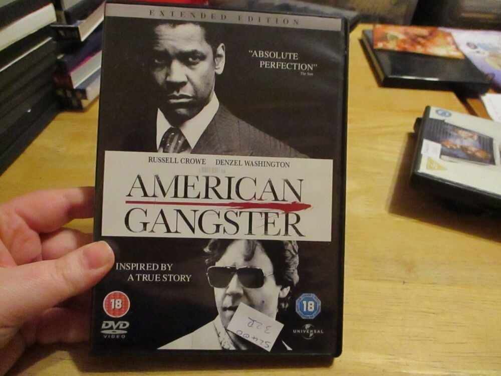 American Gangster - DVD - LN  Disc - VGC Case - Pal (S2400322)