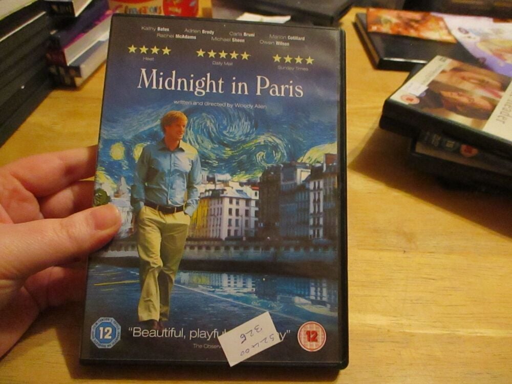 Midnight In Paris - DVD - LN  Disc - VGC Case - Pal (S2400325)