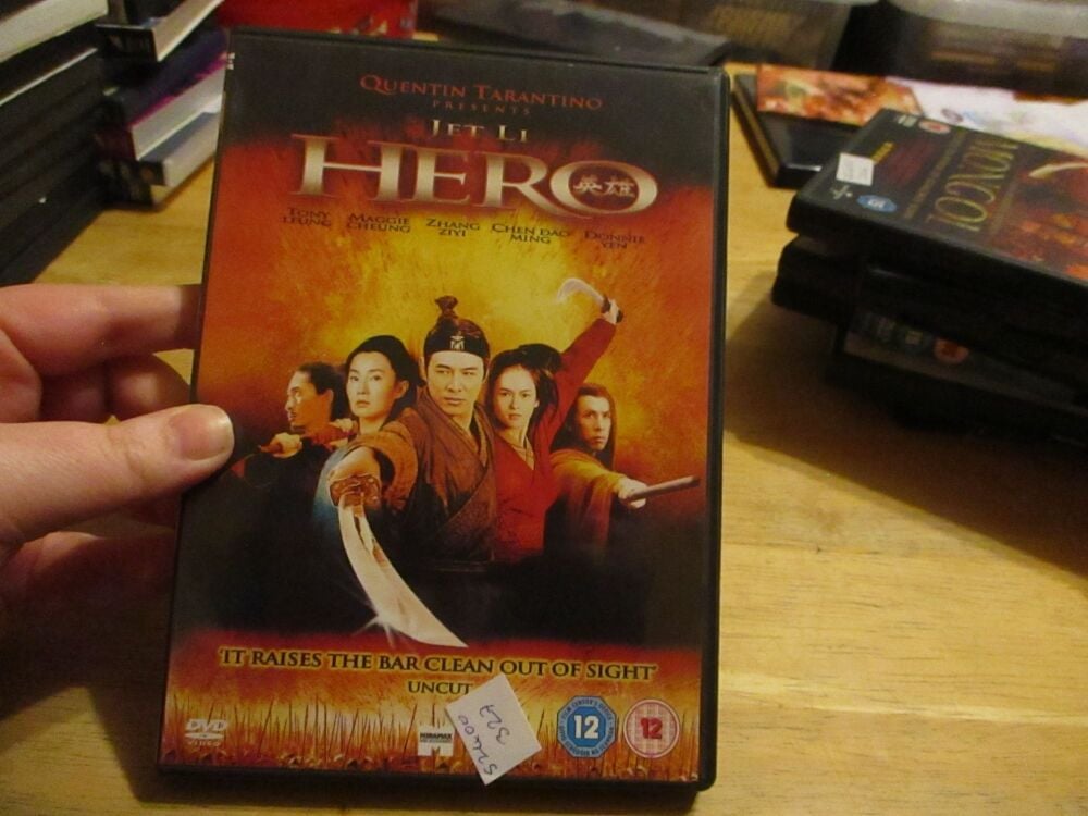 Hero - Jet Li - DVD - LN Disc - VGC Case - Pal (S2400327)