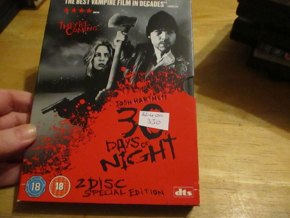 30 Days Of Night - 2 Disc Special Edition - DVD - FP/VLSS/Dusty Disc - VGC Case - Pal (S2400330)