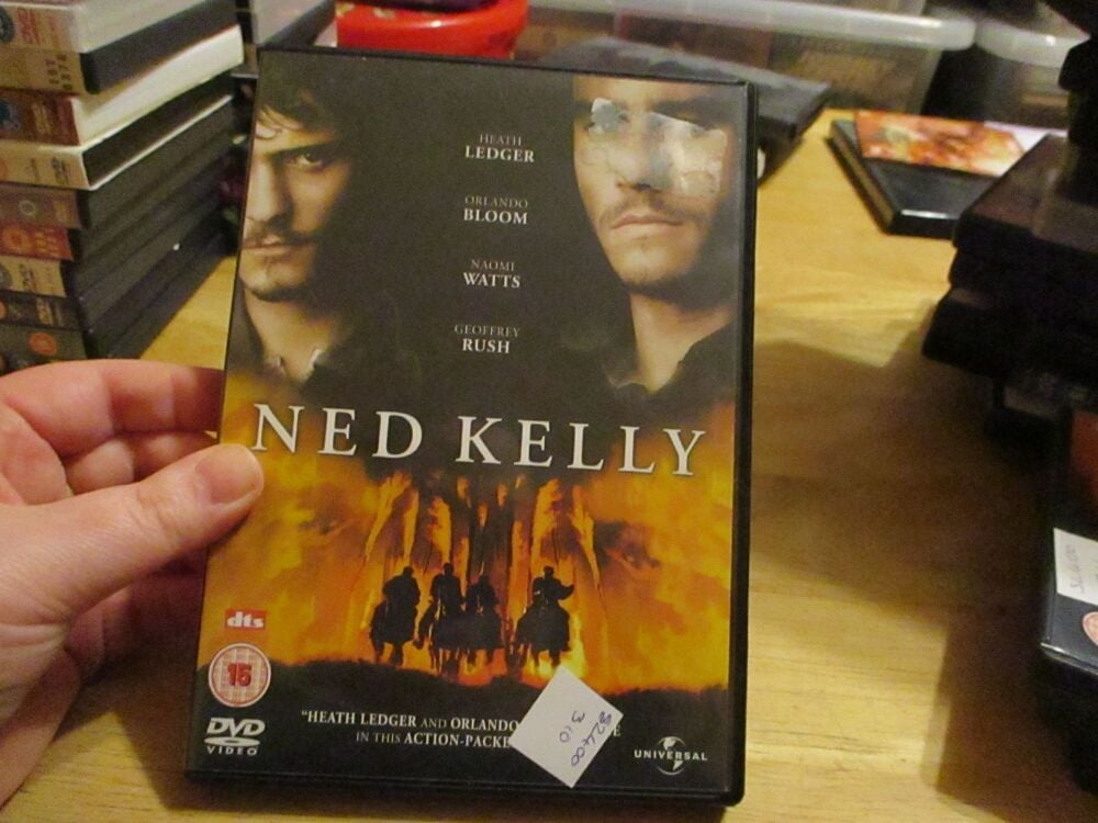 Ned Kelly - Orlando Bloom - DVD - FS Disc - VGC Case - Pal (S2400310)