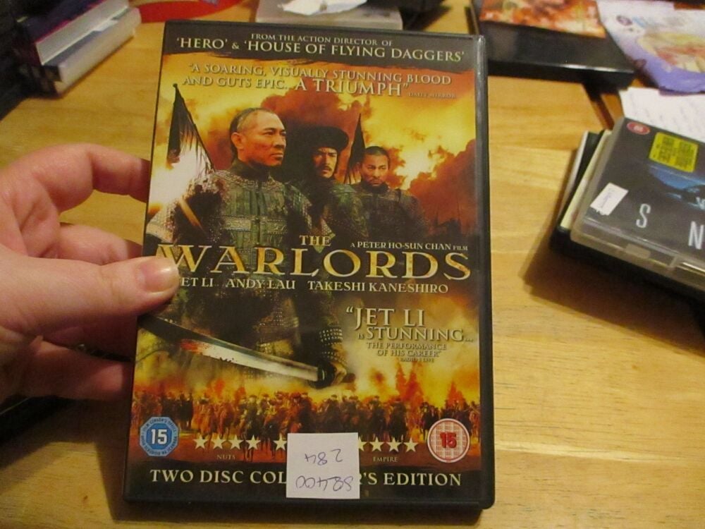 The Warlords - Jet Li - DVD - LN Disc - VGC Case - Pal (S2400284)