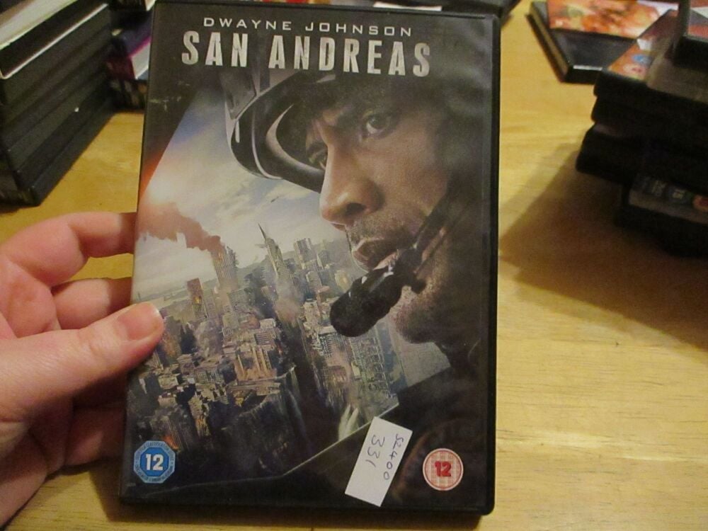 San Andreas - DVD - LN Disc - VGC Case - Pal (S2400331)