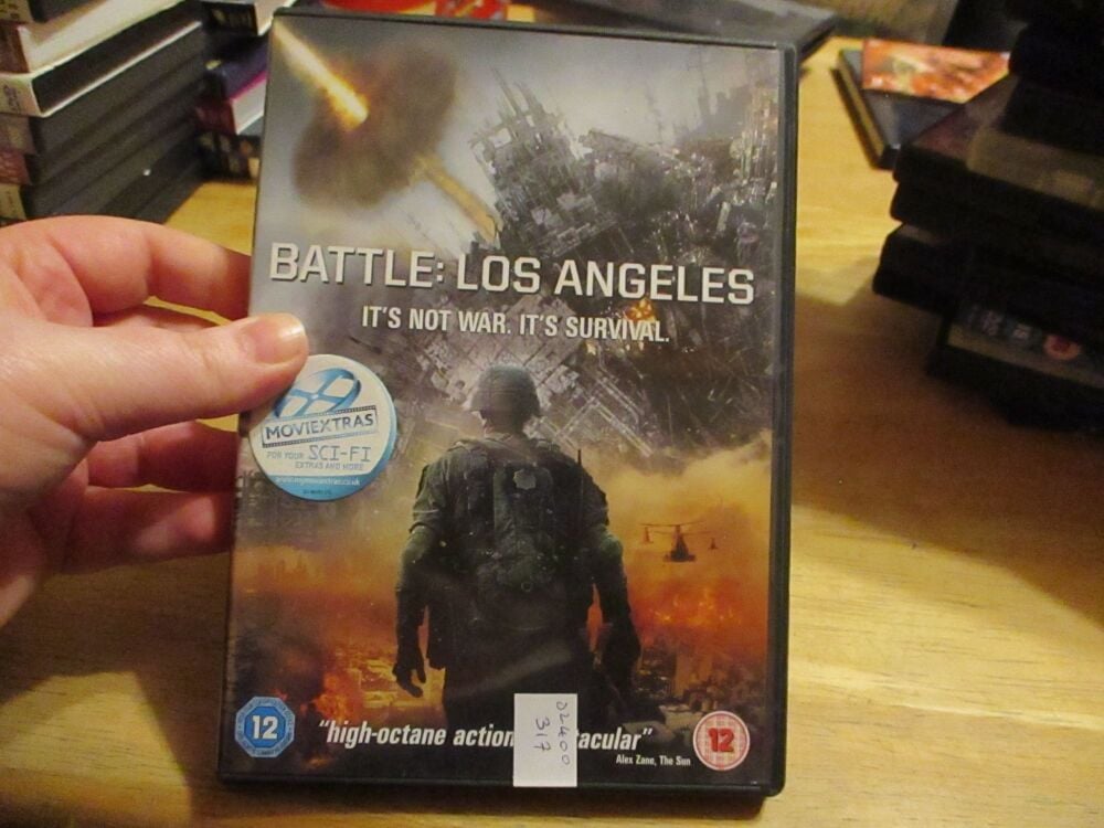 Battle: Los Angeles - DVD - LN Disc - VGC Case - Pal (S2400317)