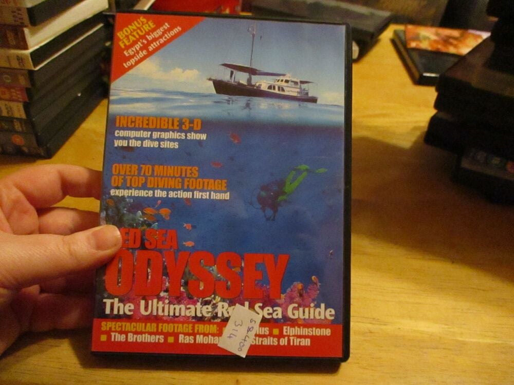 Red Sea Odyssey - The Ultimate Red Sea Guide - DVD - LN Disc - VGC Case - Pal (S2400314)