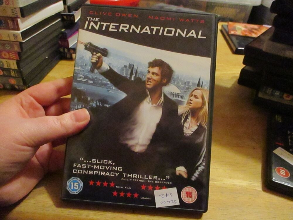 The International - Clive Owen - DVD - LN Disc - VGC Case - Pal (S2400312)