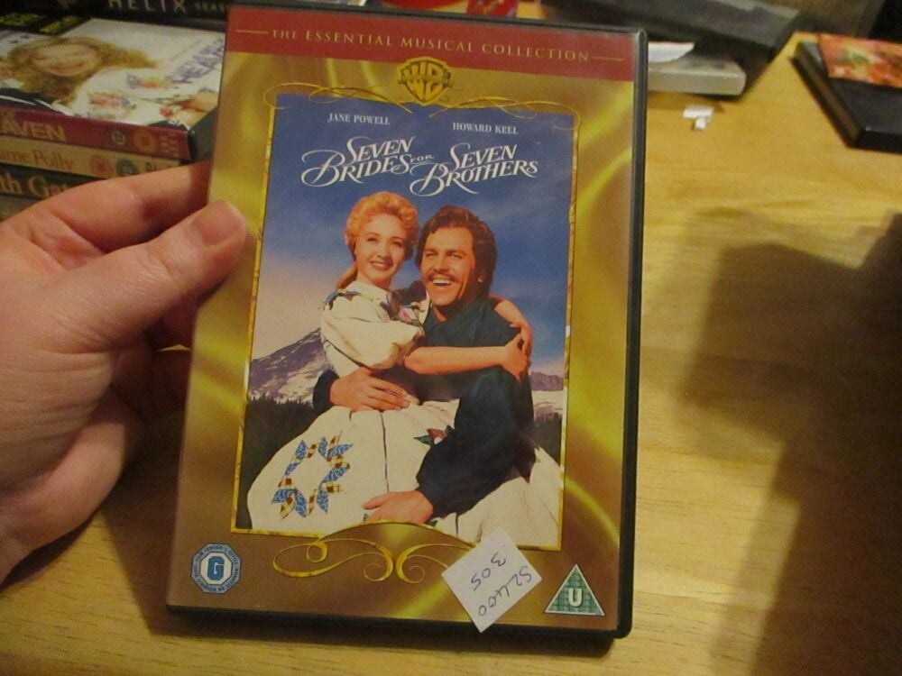 Seven Brides For Seven Brothers - DVD - LN Disc - VGC Case - Pal (S2400305)