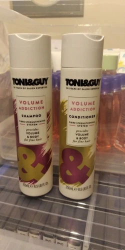 Toni&Guy Volume Addiction Shampoo & Conditioner Hair Volumising Bundle Set 250ml