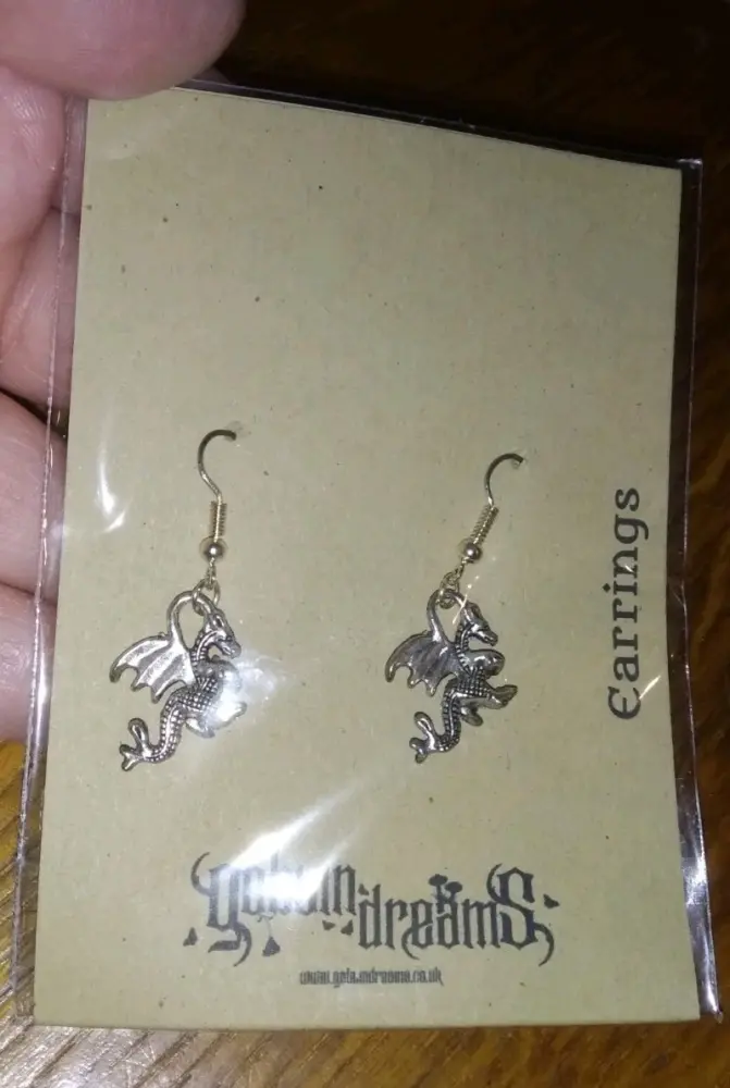 Goblin Dreams - Mythical Dragon Styled Earrings