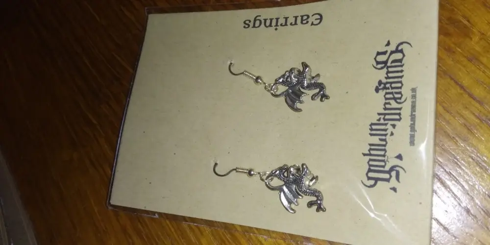 Goblin Dreams - Mythical Dragon Styled Earrings