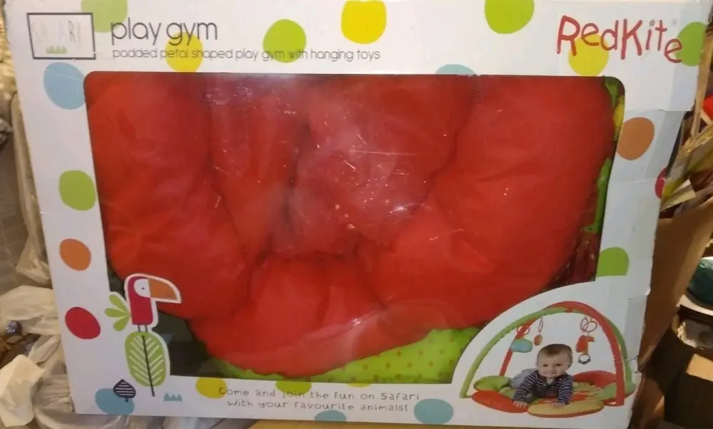 Red Kite Safari Play Gym Toddler Baby - contents New But Box Opened And Tatty