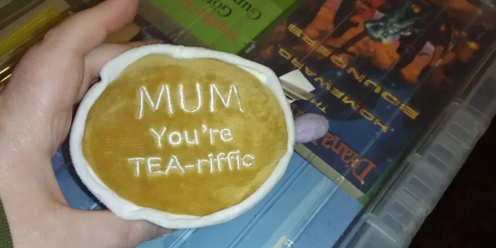 Morrisons Mum You're Tea- riffic Plushie