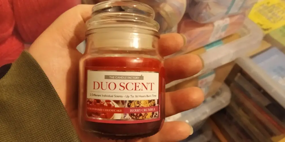 Strawberry Cheesecake Berry Crumble Duo Scent The Candle Factory Small Candle