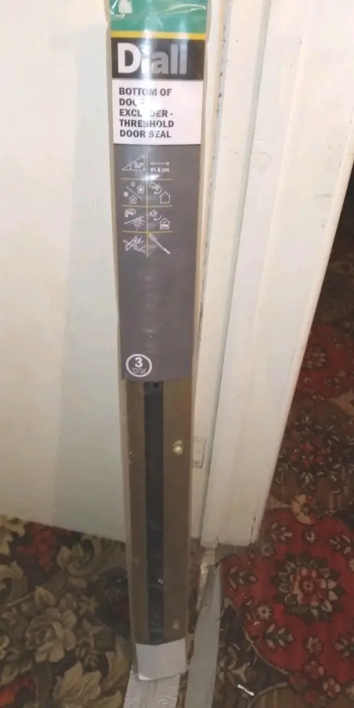 Diall Bottom Of Door Excluder Threshold Door Seal - Brand New Sealed