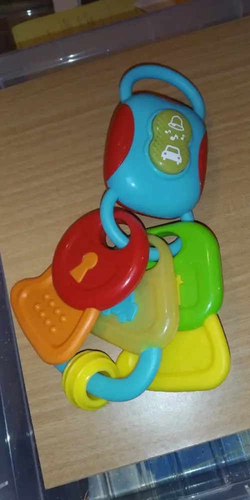 Toddler Kids Toy My First Keys With Light And Sound On Fob. Fully Working