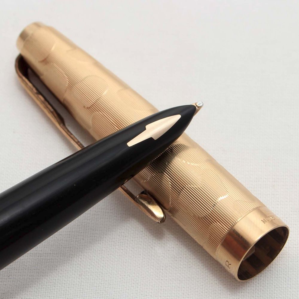 8267 Parker 61 Stratus, Rolled Gold Cap and Barrel, Special 