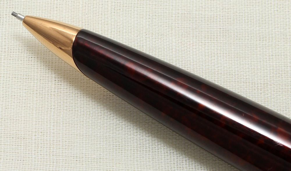 8929 Watermans Carene Pencil in Amber Glow with Gold Filled trim.