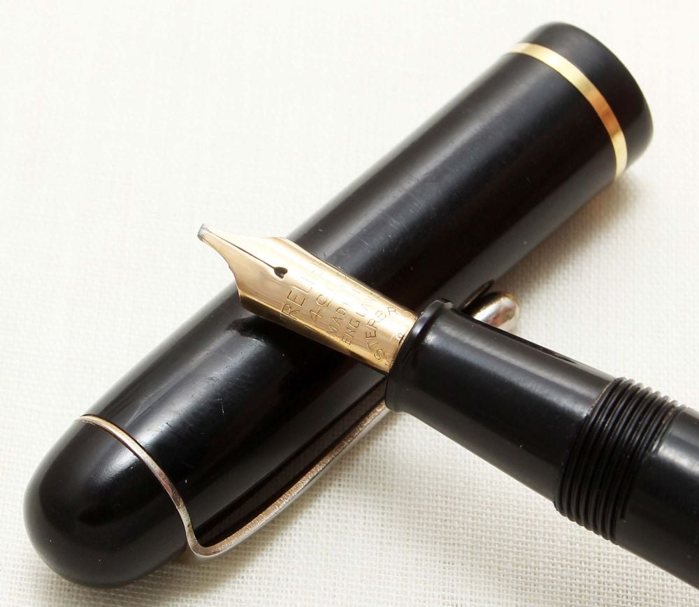 9235 Esterbrook Relief No.12 Fountain Pen (Made by Conway Stewart). Broad I