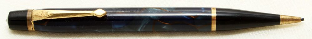 9257 Conway Stewart Nippy No.3 Propelling Pencil in Blue Marble.