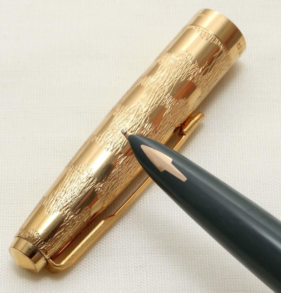 9531 Parker 61 Cumulus, Rolled Gold Cap and Barrel, Special 