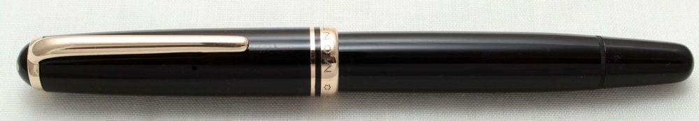 9517 Montblanc No.264 Piston filling Fountain Pen in Classic Black. Fine Fl