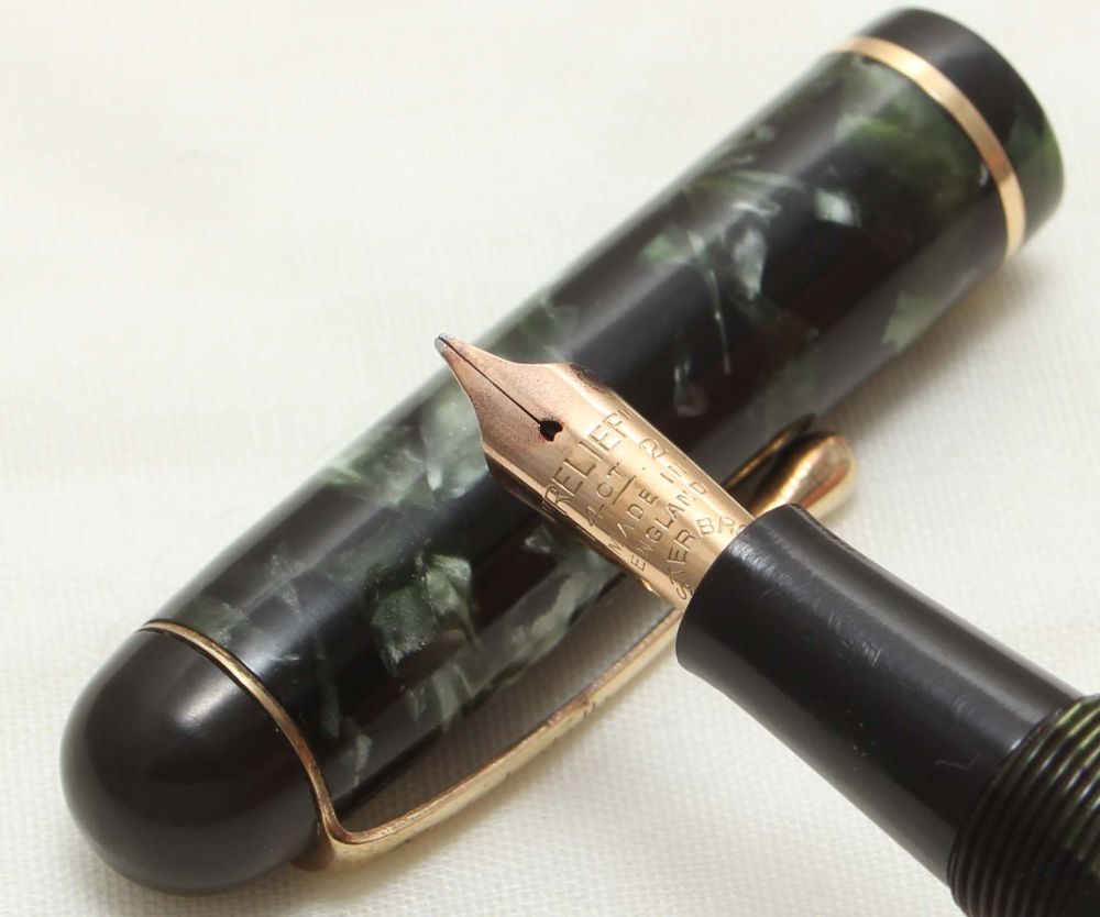 9702 Esterbrook Relief No.2-L Fountain Pen (Made by Conway Stewart). Fine I