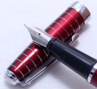 3204 Sheaffer Prelude Fountain Pen in Merlot Red Lacquer. Smooth Medium Nib. Brand New, RRP Â£77.