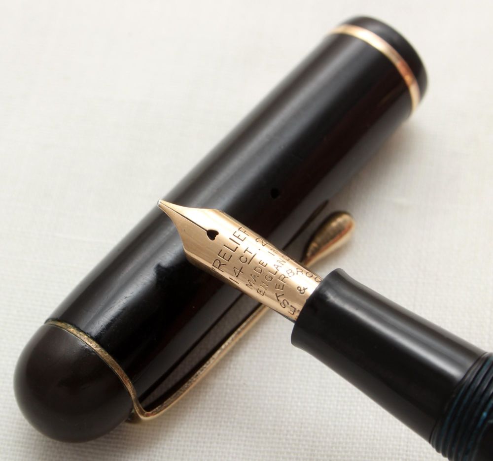 3234 Esterbrook Relief No.2-L Fountain Pen (Made by Conway Stewart). Medium