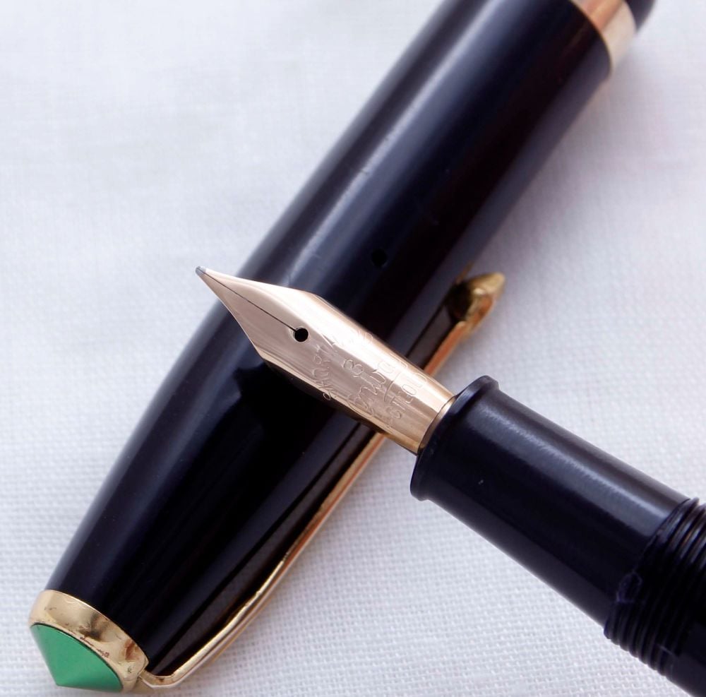 3297 Conway Stewart 85 Shorthand Pen in Classic Black,  Fine FIVE STAR Nib.